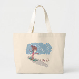 Grand Tote Bag Skiier mignon