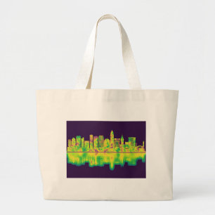 Grand Tote Bag Skyline Cleveland Ohio