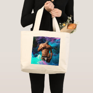 Grand Tote Bag SlipperyJoe's sous-vêtements masculins musclés ren