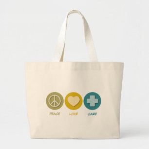 Grand Tote Bag Soin d'amour de paix