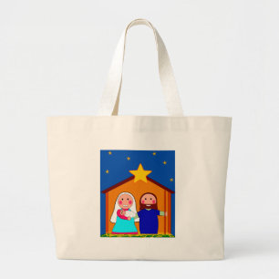 Grand Tote Bag Soirée de Noël