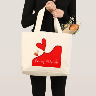 Grand Tote Bag Sois ma Saint Valentin