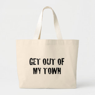 Grand Tote Bag Sortez de ma ville…