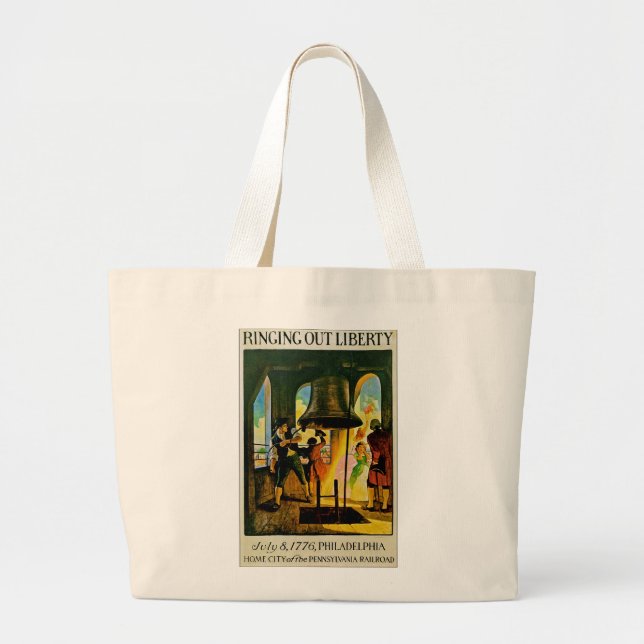 Grand Tote Bag Sortez la liberté (Devant)