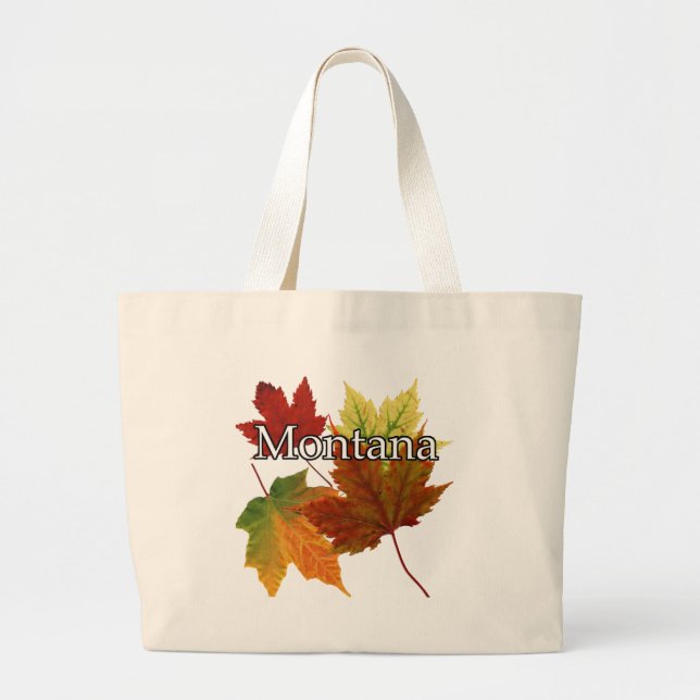 GRAND TOTE BAG SORTIE D'AUTOMNE À MONTANA (Devant)