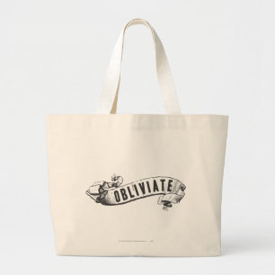Grand Tote Bag Sortilège Harry Potter   Obliviate