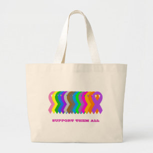 Grand Tote Bag Soutenez-les tous