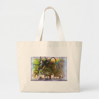 Grand Tote Bag Soyez Nice maintenant