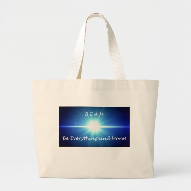 Grand Tote Bag Soyez tout et plus ! (Devant)