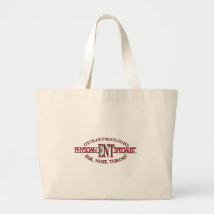 Grand Tote Bag SPÉCIALISTE ET Otolaryngologie Oreille Throse LOG