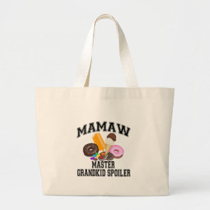 Grand Tote Bag Spoiler Mamaw de Grandkid