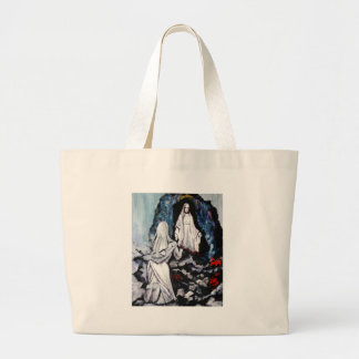 Grand Tote Bag St Bernadette à la grotte