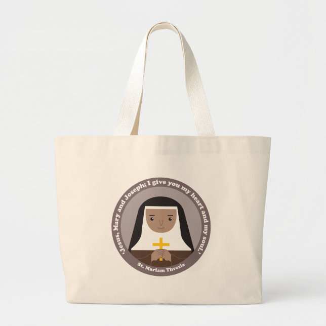 Grand Tote Bag St. Mariam Thresia (Devant)