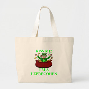 Grand Tote Bag St Patrick ; 'conception juive irlandaise sday
