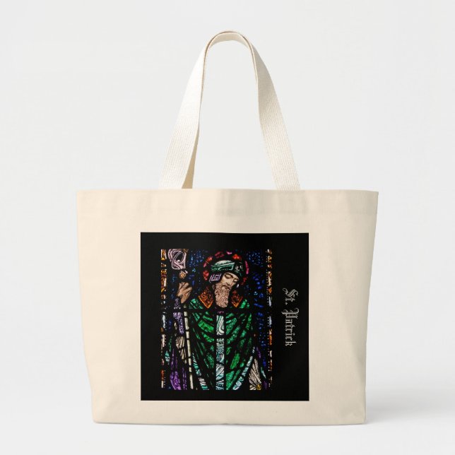 Grand Tote Bag St. Patrick Verre tendu (Devant)
