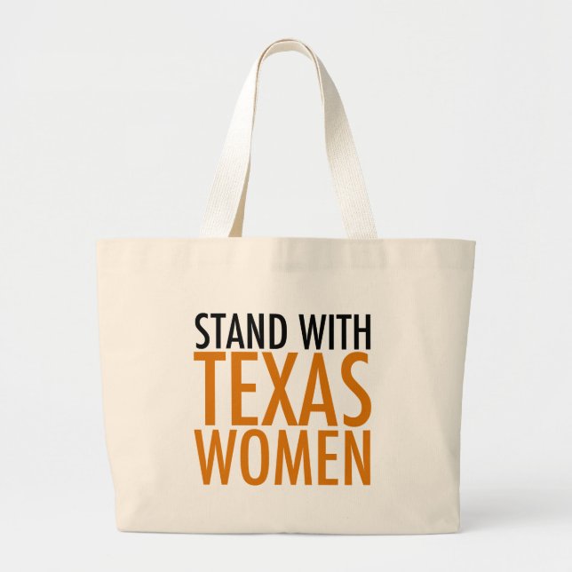 Grand Tote Bag Stand with Texas Women (Devant)