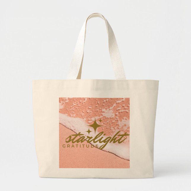 Grand Tote Bag starlight gratitude (Devant)