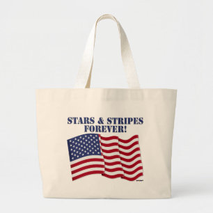 GRAND TOTE BAG STARS & STRIPES POUR TOUJOURS !