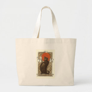 Grand Tote Bag Steinlein's Cat - Art Nouveau