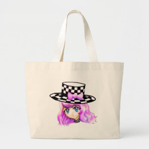 Grand Tote Bag Style gothique punk de Manga Lolita Harajuku de