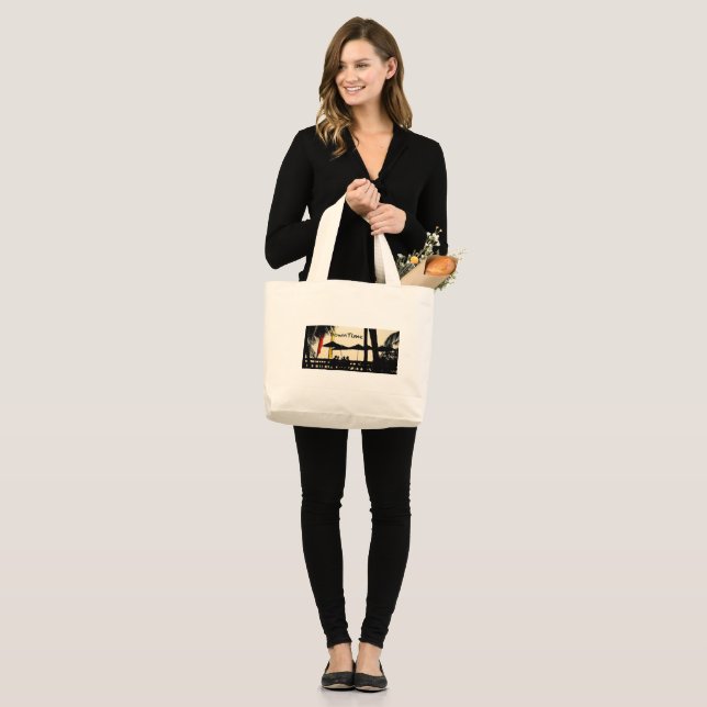 Grand Tote Bag sumemer tote (Devant (modèle))