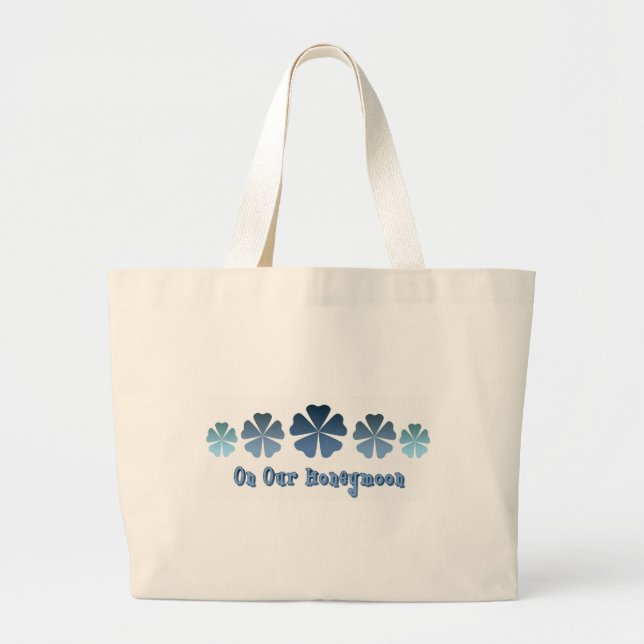 Grand Tote Bag Sur notre lune de miel (Devant)