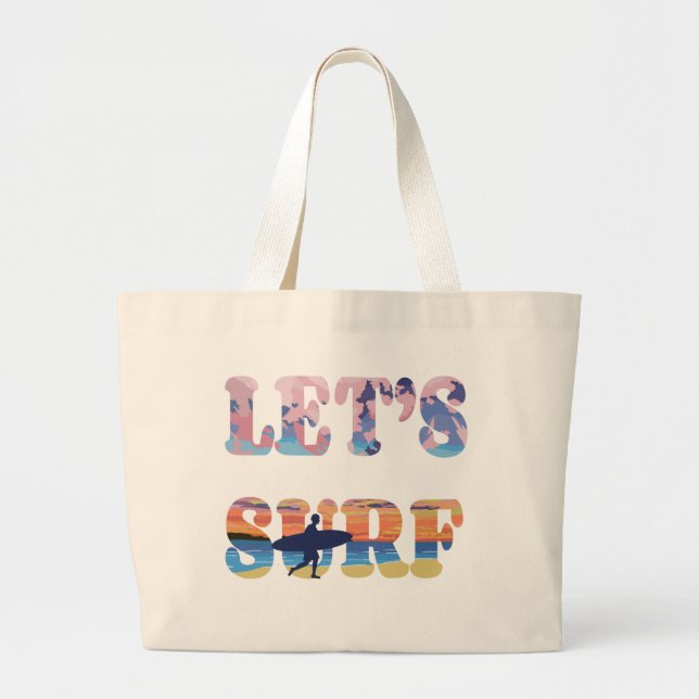 Grand Tote Bag Surf (Devant)