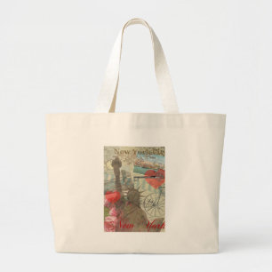 Grand Tote Bag Symbole d'Art de New York