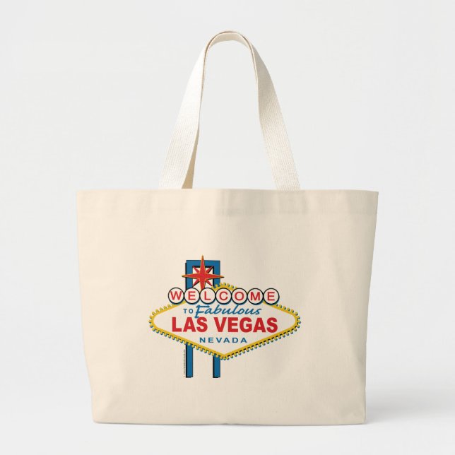 Grand Tote Bag Symbole de Las Vegas (Devant)
