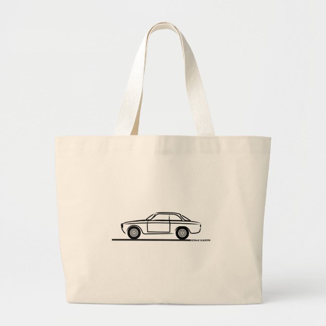 Grand Tote Bag T-shirt Alfa Romeo GTA GTV (Devant)