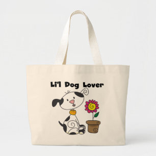 Grand Tote Bag T-shirts et cadeaux d'amoureux des chiens de