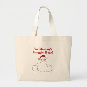 Grand Tote Bag T-shirts et cadeaux de maman's Snuggle Bear