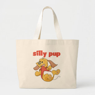 Grand Tote Bag T-shirts et cadeaux idiots de chiot