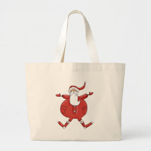 Grand Tote Bag T-shirts et cadeaux Jolly Père Noël