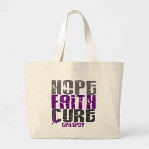 Grand Tote Bag T-shirts et habillement d'ÉPILEPSIE de TRAITEMENT