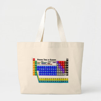 Grand Tote Bag Tableau des éléments périodique