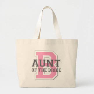 Grand Tote Bag Tante de l'acclamation de jeune mariée