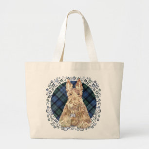 Grand Tote Bag Tartan Black Watch