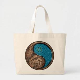 Grand Tote Bag Taurus et Cheval d'eau