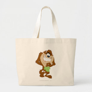 Grand Tote Bag TAZ™ tenant une feuille