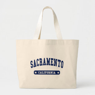 Grand Tote Bag tee - shirts du Sacramento California College Styl
