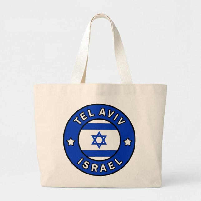 Grand Tote Bag Tel Aviv Israël (Devant)