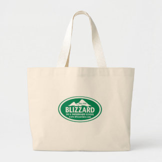 Grand Tote Bag Tempête de neige Fourre-tout