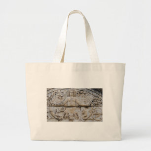 Grand Tote Bag Temple de Hadrian, MÉDUSE - image de méduse