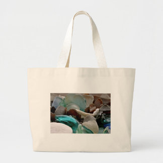 Grand Tote Bag Tessons en verre de mer