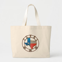 Grand Tote Bag Texas Barn Art
