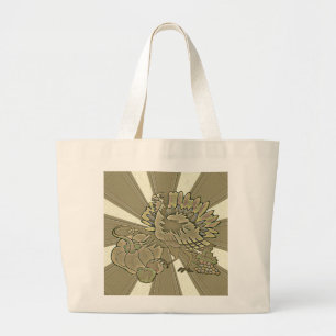 Grand Tote Bag Thanksgiving Turquie sculpté -
