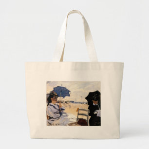 Grand Tote Bag The Beach at Trouville
