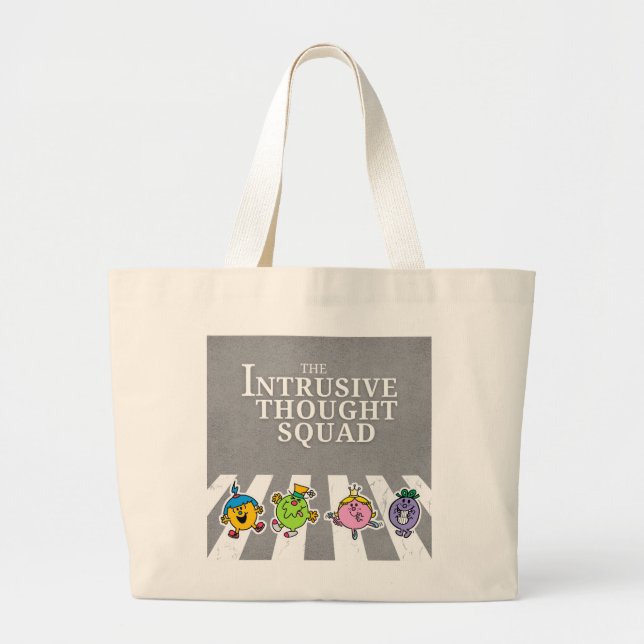 Grand Tote Bag The Intrusive Thought Squad Tote (Devant)