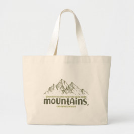 Grand Tote Bag The Voice of the Mountains